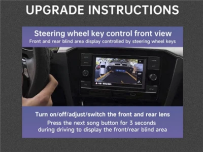 Why Choose Our Volkswagen MIB Front Blind Zone Trajectory Visualization Syste...