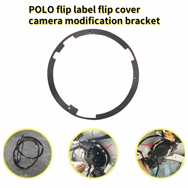 Volkswagen Polo Flip Emblem reversing Camera Mounting Bracket Volkswagen Polo Flip Emblem reversing Camera Mounting Bracket