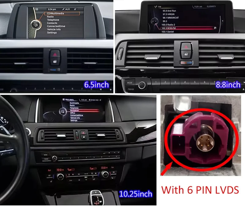 BMW NBT System Backup camera Decoder Module detail BMW NBT System Backup camera Decoder Module detail