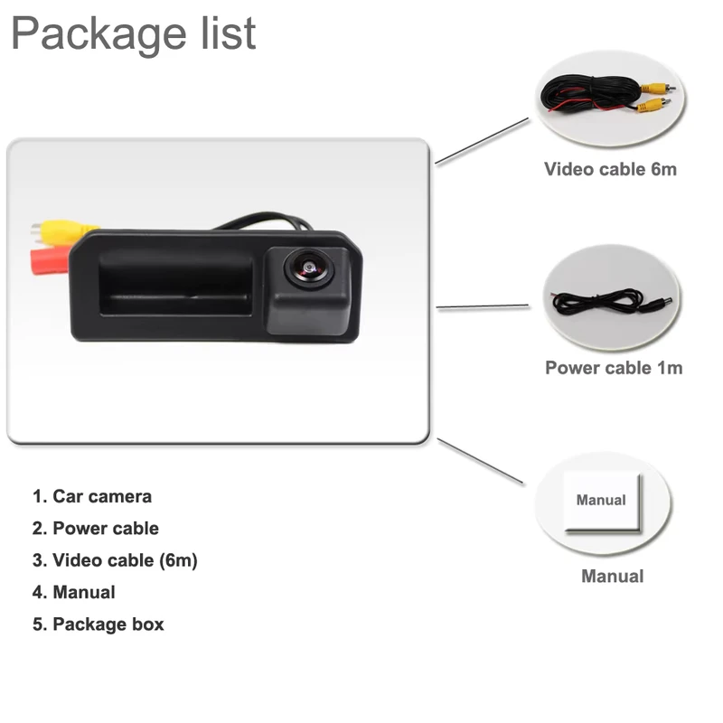 Volkswagen Audi Compact Handle reversing Camera Volkswagen Audi Compact Handle reversing Camera
