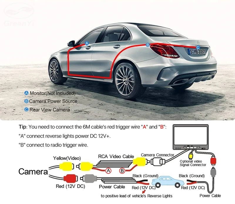 2015-2021 Mercedes-Benz C-Class CLA Factory Screen pakring Camera 2015-2021 Mercedes-Benz C-Class CLA Factory Screen pakring Camera