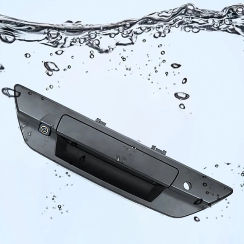 Toyota Hilux Matte Black Textured Reversing back view Camera Toyota Hilux Matte Black Textured Reversing back view Camera