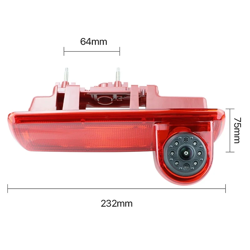 Renault Trafic III Opel Vivaro 2014 High-Mount Brake Light reversing backup Camera