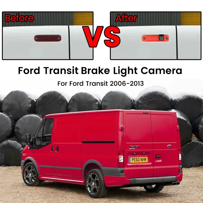 Ford Transit 2006-2013 High-Mount Stop Lamp Integrated Backup rear view Camera Ford Transit 2006-2013 High-Mount Stop Lamp Integrated Backup rear view Camera