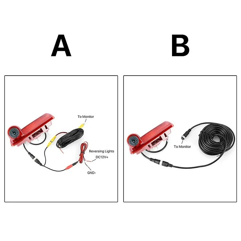 Renault Trafic III Opel Vivaro 2014 High-Mount Brake Light backup  rear view Camera