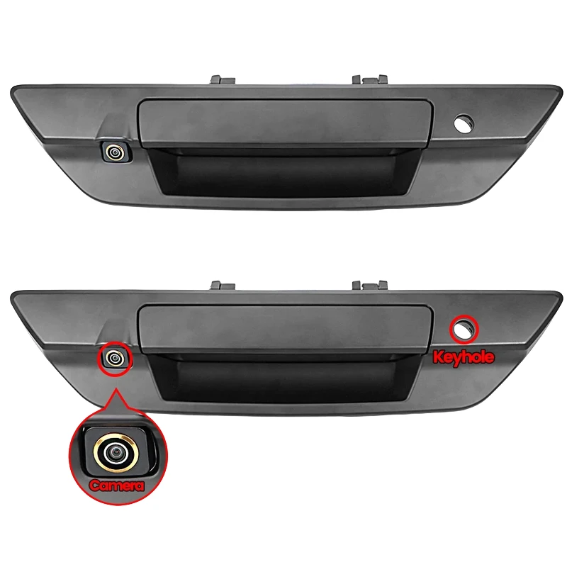 Toyota Hilux Matte Black Textured Reverse parking Camera