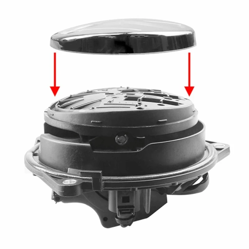 flip emblem backup camera