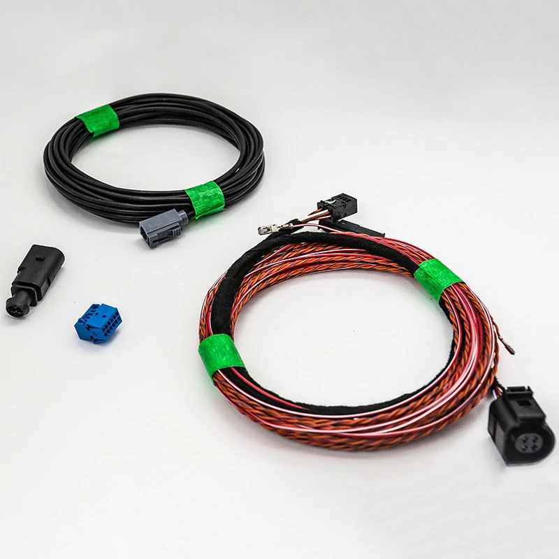 Volkswagen Flip Emblem Camera OEM Wiring Harness